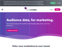 Tablet Screenshot of globalwebindex.net